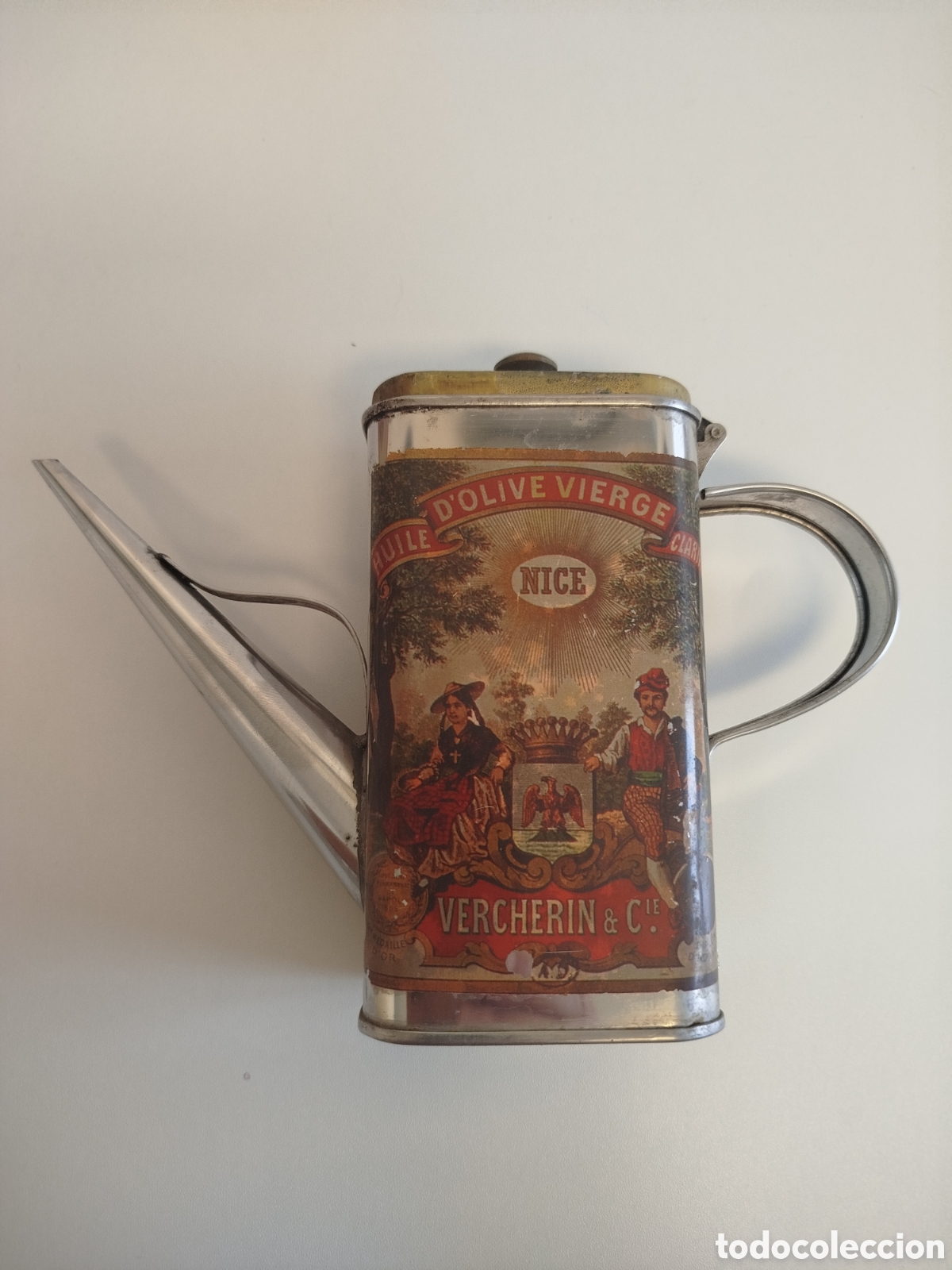 Coleccionismo: Aceitera Vercherin & Cie - Foto 3
