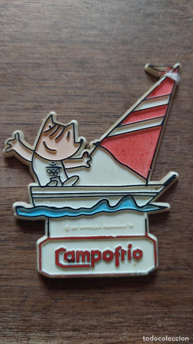 Coleccionismo: Antiguo iman de Cobi mascota Barcelona 92 Campofrio