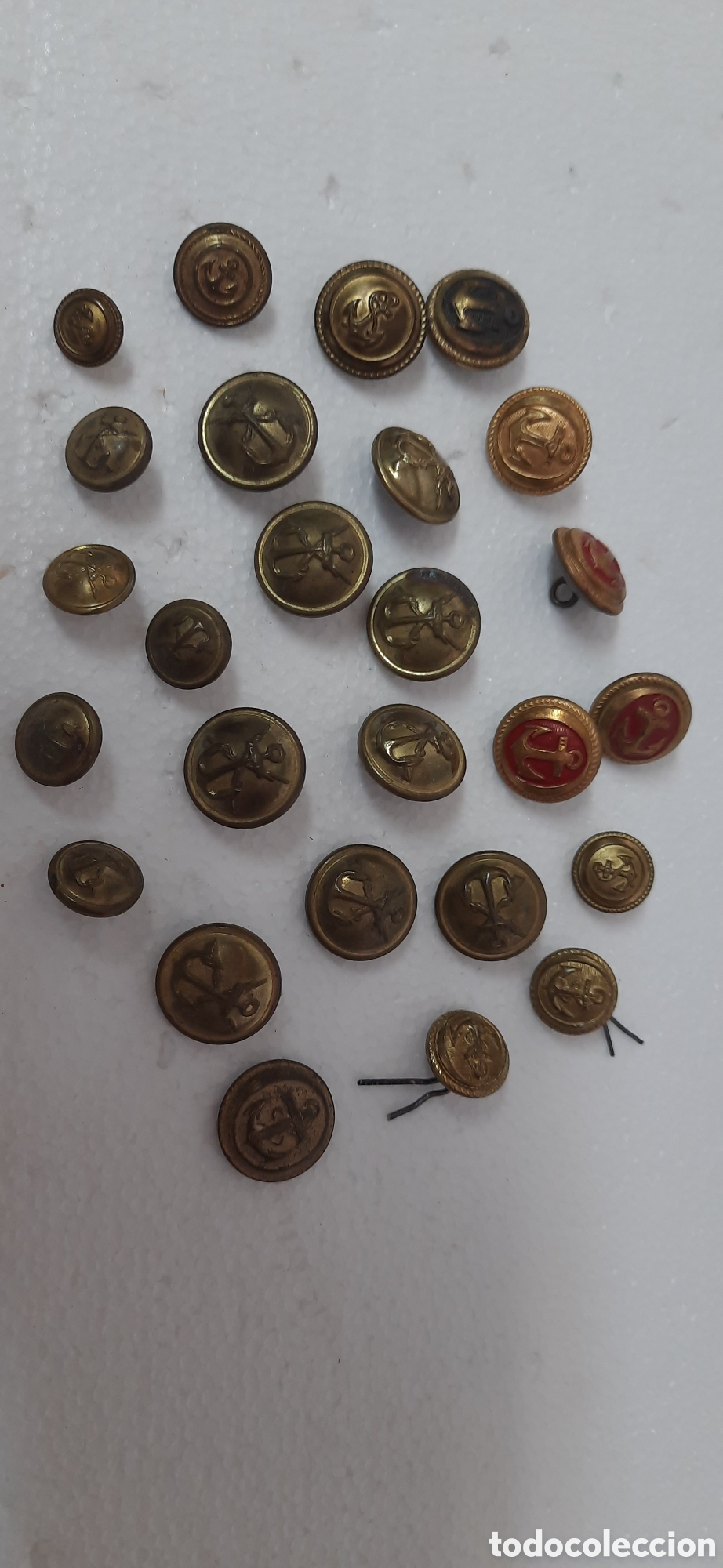 Coleccionismo: Botones de la infanteria de marina varios modelos