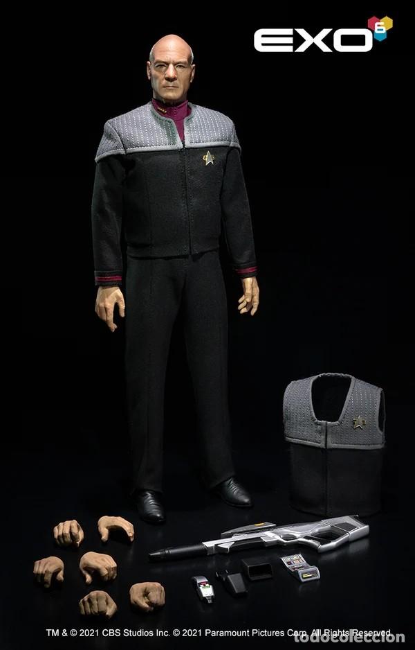 Coleccionismo: Figura Star trek First contact Exo-6 1/6 Capit&aacute;n Jean-Luc Picard