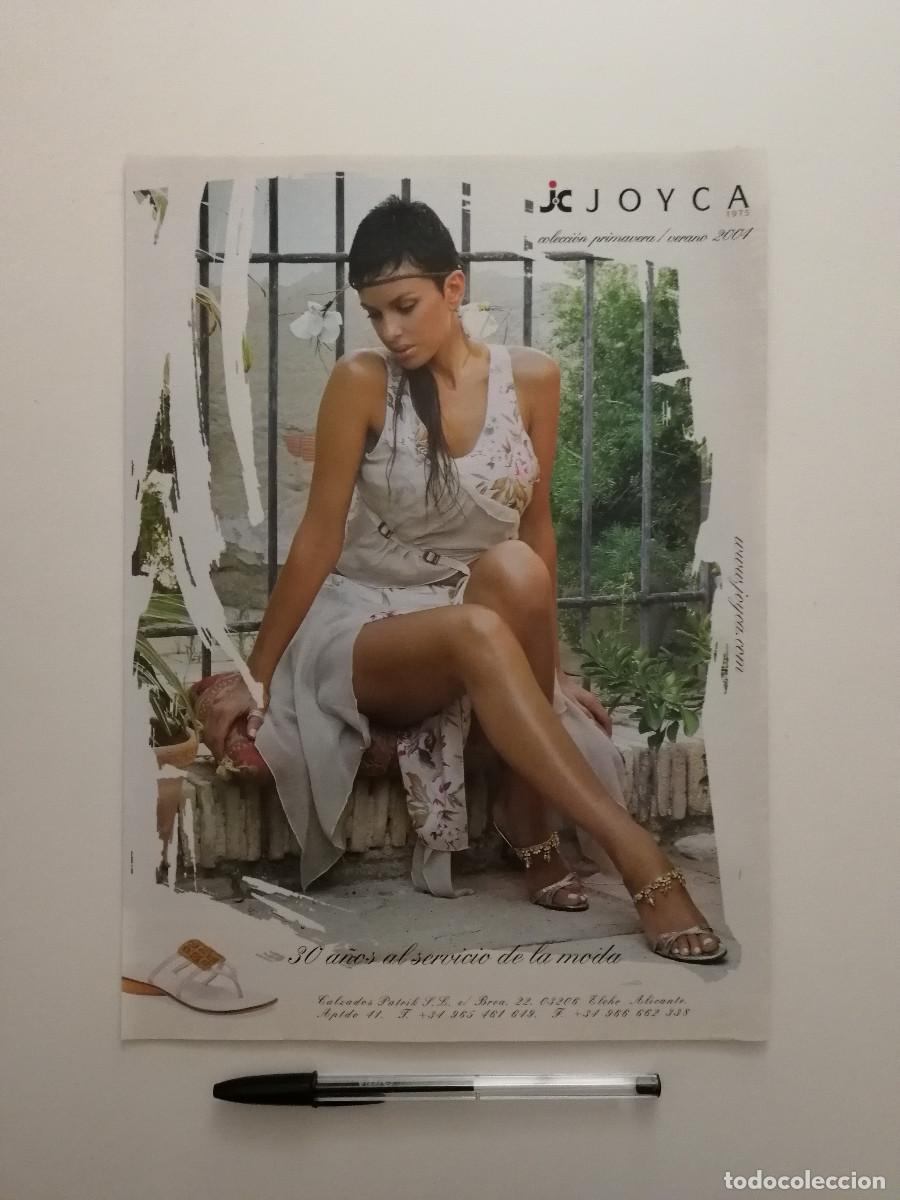 Coleccionismo: ANTIGUO ANUNCIO ACARTONADO -A4- JOYCA ZAPATOS CALZADO - PUBLICIDAD LAMINA