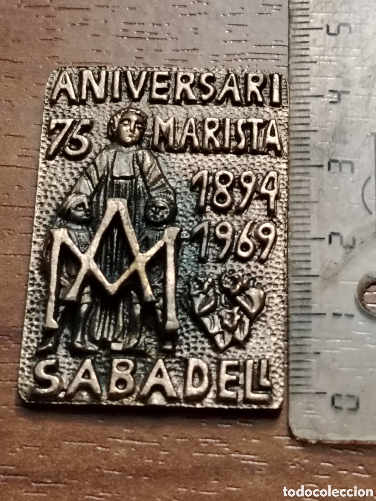 Coleccionismo: Medalla 75 aniversari Maristes 1894-1969