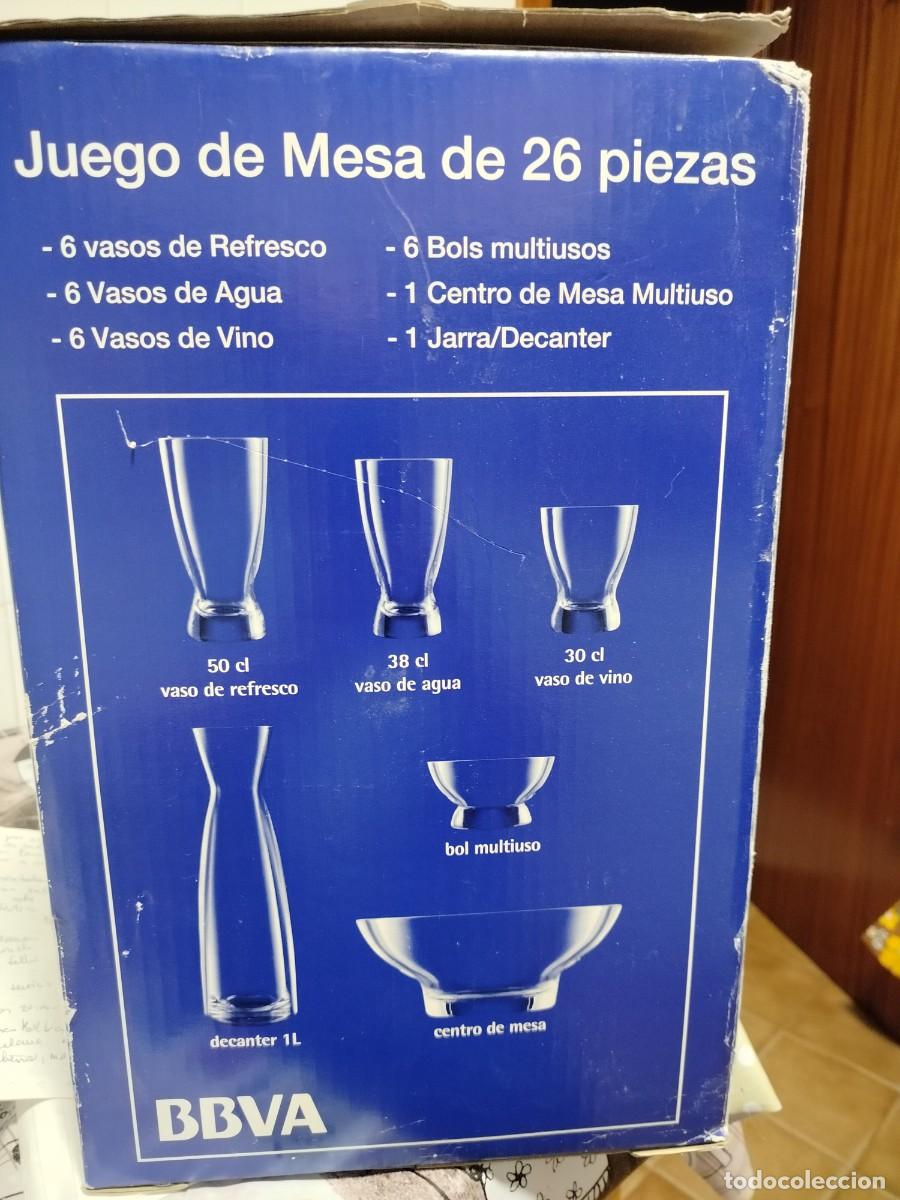 Coleccionismo: Cristaler&iacute;a MIKASA BBVA completa.NUEVA. SIN ESTRENAR. Coleccionistas
