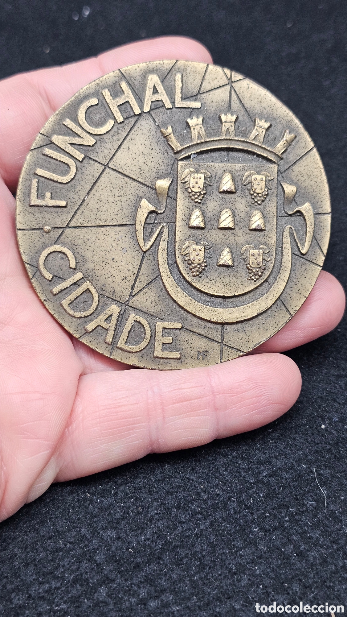 Coleccionismo: Medalla de bronce conmemorativa de Portugal