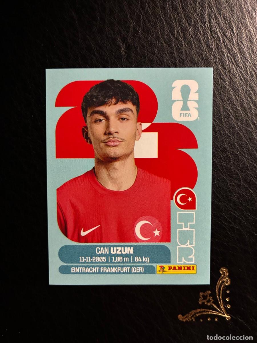 Coleccionismo: TUR 17 CAN UZUN TUR17 TURQUIA FIFA WORLD CUP MUNDIAL 2026 26 PANINI