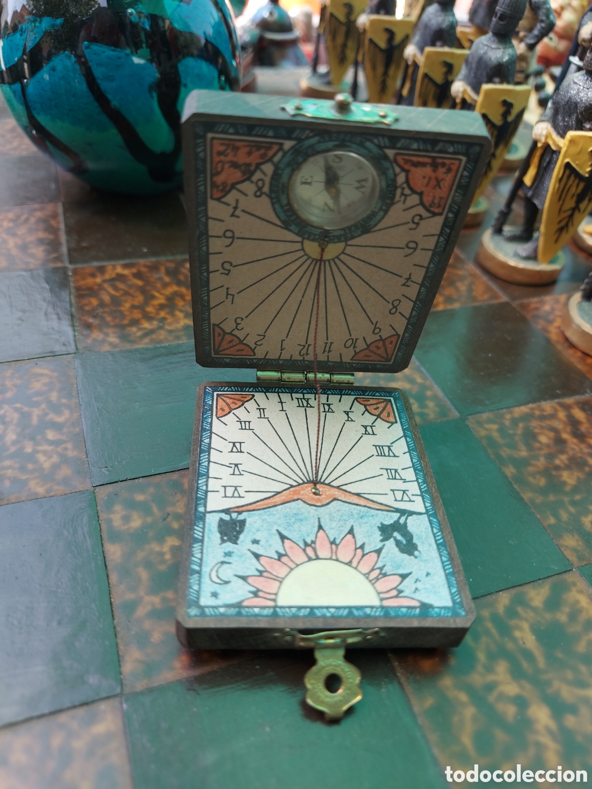Coleccionismo: RELOJ DE SOL CON BRUJULA
