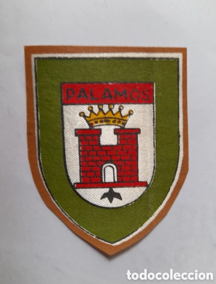 Coleccionismo: Escudo souvenir tur&iacute;stico Palam&oacute;s Gerona
