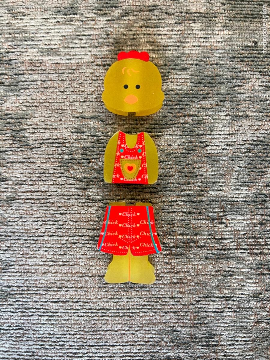 Coleccionismo: GOMAS DE BORRAR CHICK POLLITO