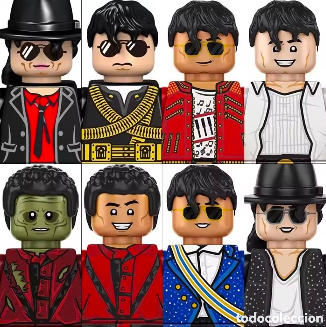 Coleccionismo: Michael Jackson lego minifiguras - Foto 2