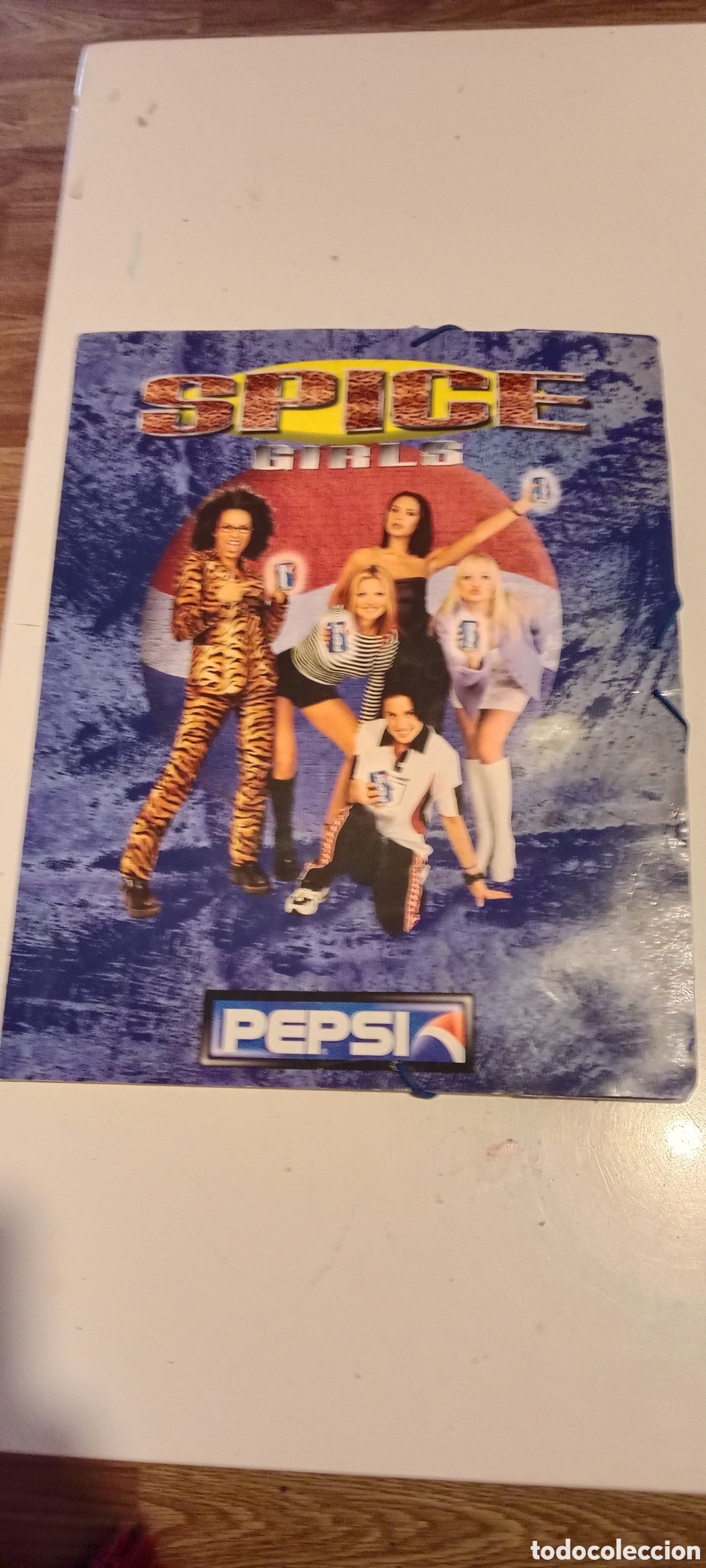 Coleccionismo: Spice Girls Carpeta de Pepsi a&ntilde;os 90