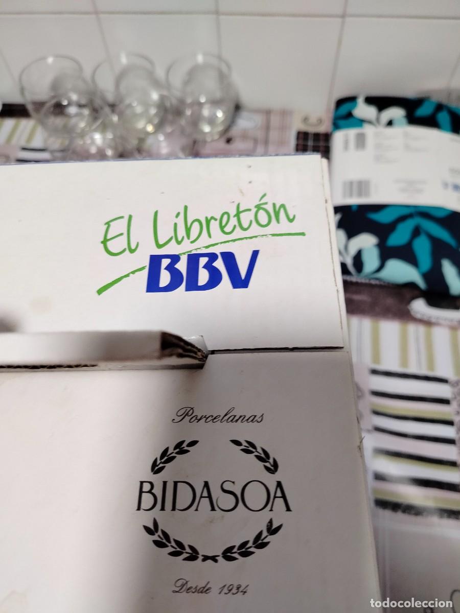 Coleccionismo: Vajilla Bidasoa 18 piezas. NUEVA. 1989. Regalo BBV. Con caja originalColeccionistas