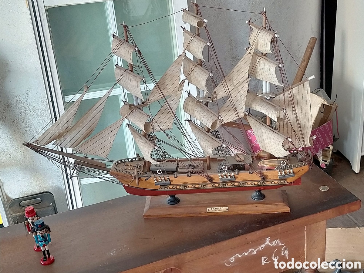 Coleccionismo: MAQUETA BARCO SIGLO XVIII