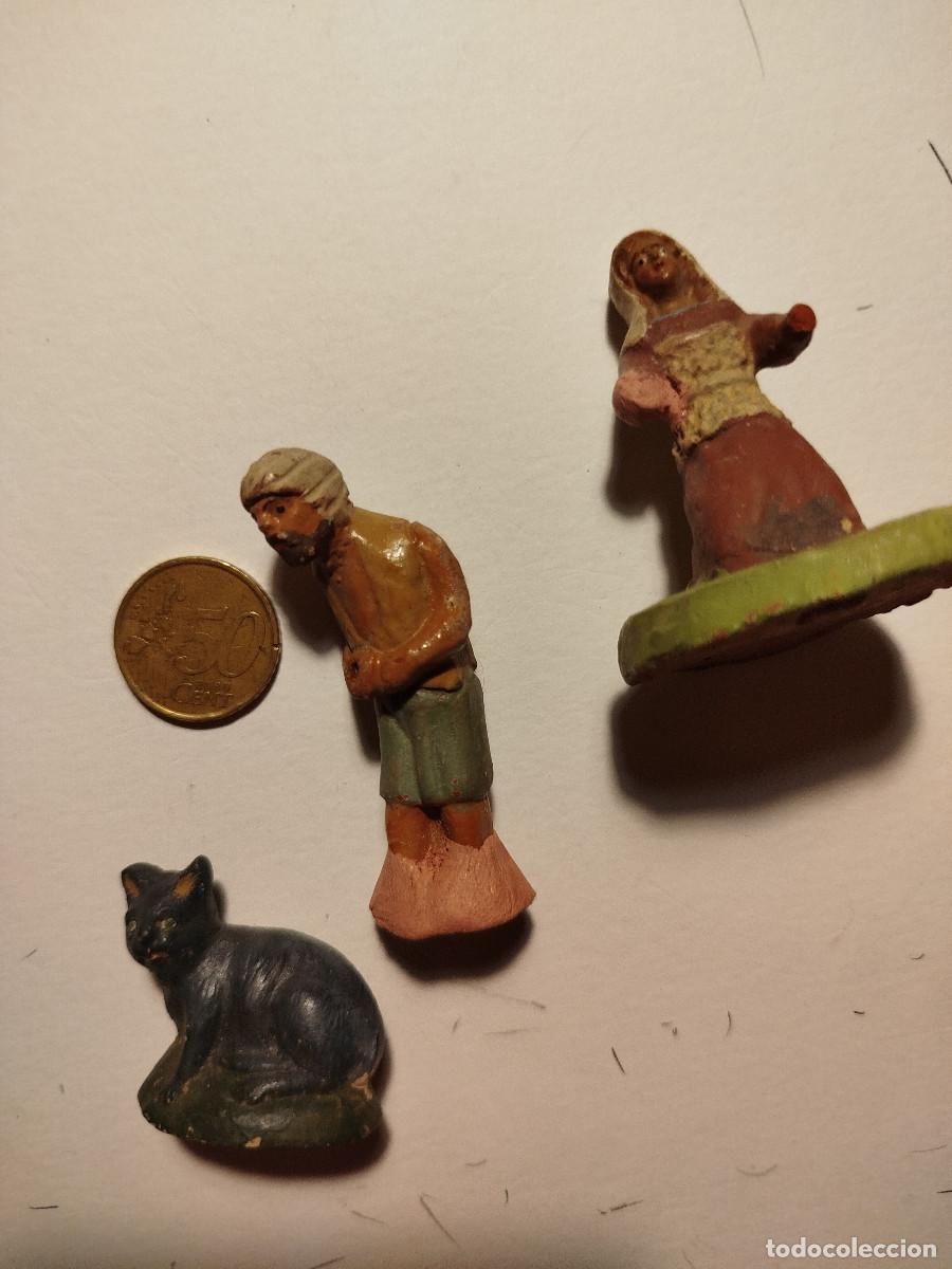 Coleccionismo: Lote figuritas pesebre retro