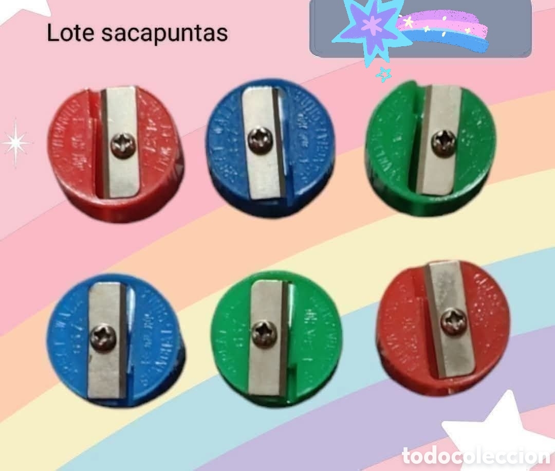Coleccionismo: :::: EN04 - LOTE DE SACAPUNTAS