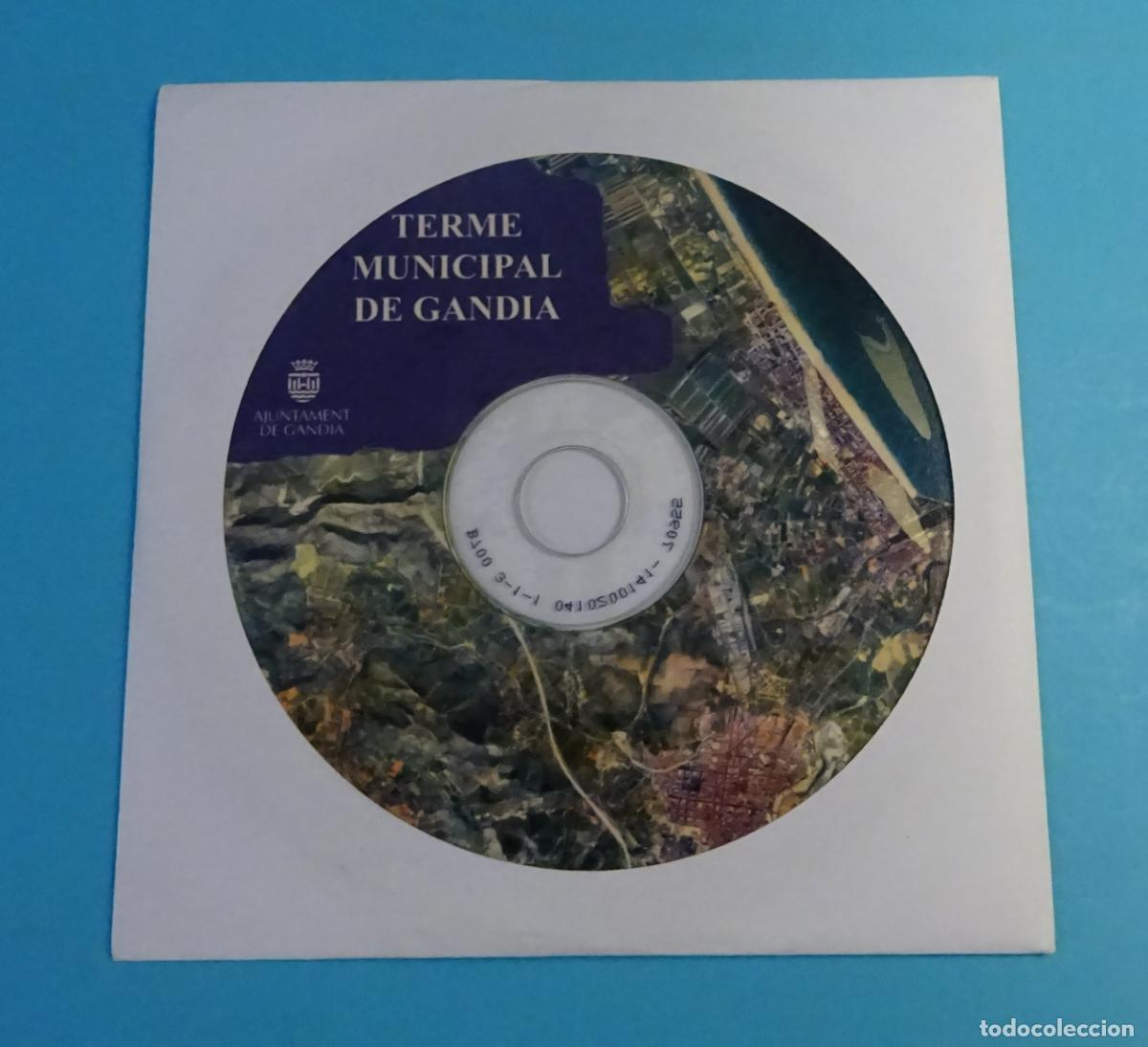 Coleccionismo: CD ROM CARTOGRAF&Iacute;A DEL TERME MUNICIPAL DE GANDIA. AJUNTAMENT DE GANDIA
