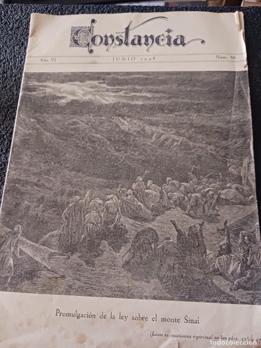 Coleccionismo: revista catolica, constancia, 1966 - Foto 1