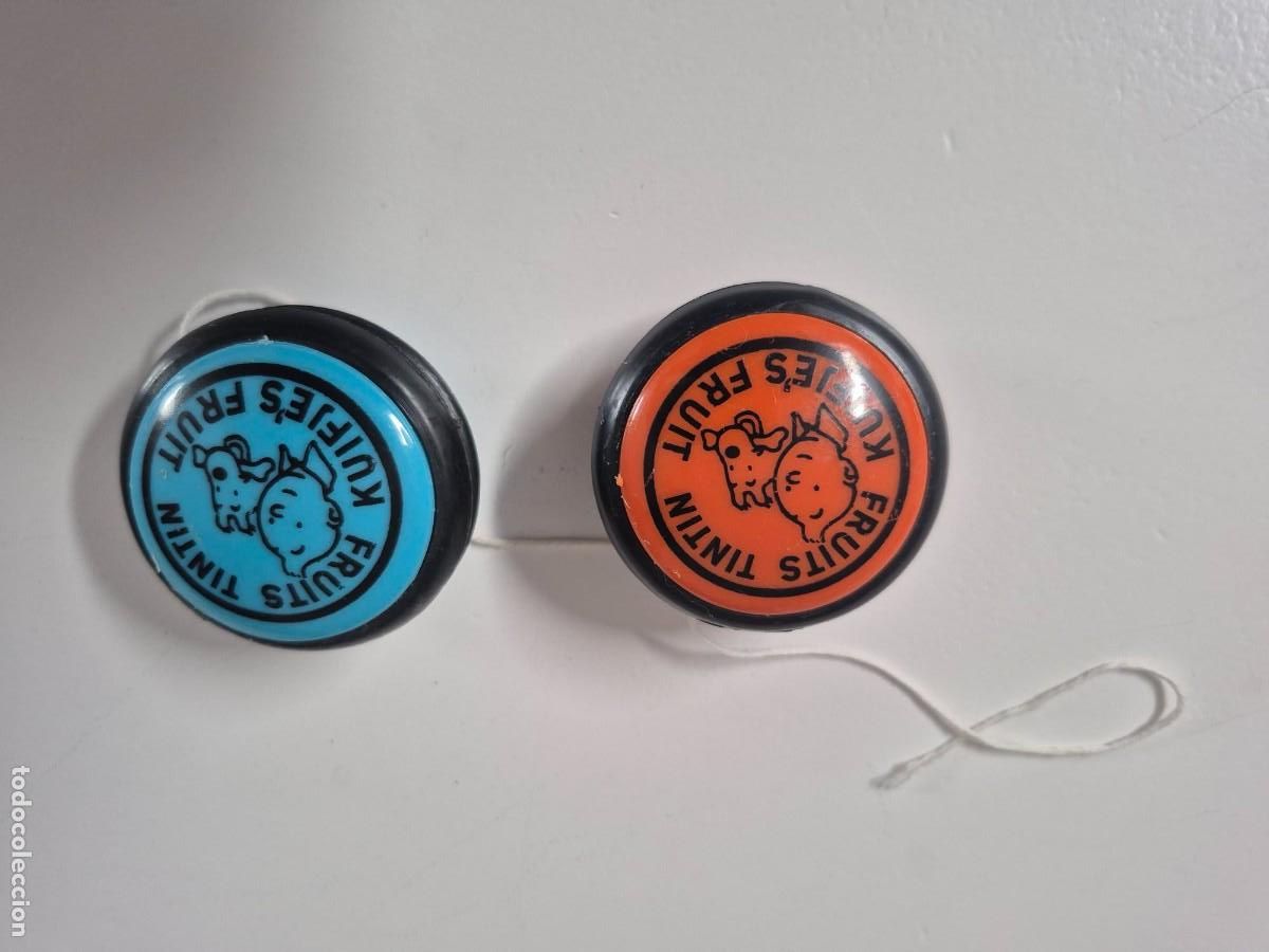 Coleccionismo: TINTIN LOTE 2 YOYO YOYOS YO-YO HERGE MILU COMIC