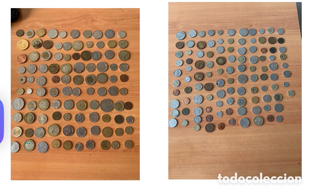 Coleccionismo: Lote de 208 monedas de Europa y Am&eacute;rica sin clasificar &ndash; Ideal coleccionistas