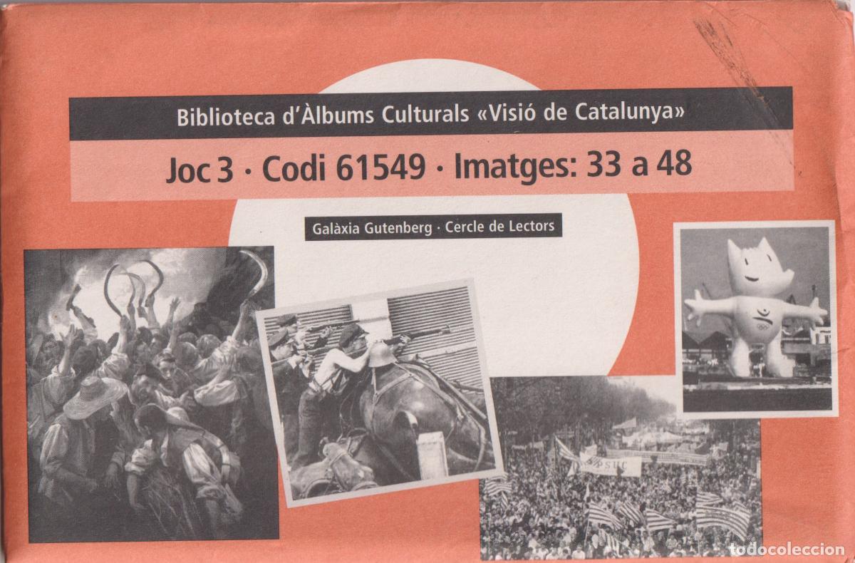 Coleccionismo: VISI&Oacute; DE CATALUNYA - JOC3 - CODI 61549 - IMATGES: 33 A 48 - FETS CABDALS DE LA HISTORIA DE CATALUNYA