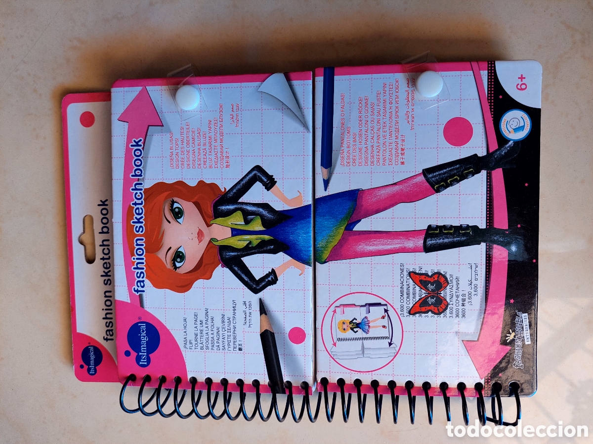 Sammeln: Fashion Sketch Book Imaginarium Libreta Dise&ntilde;o Moda