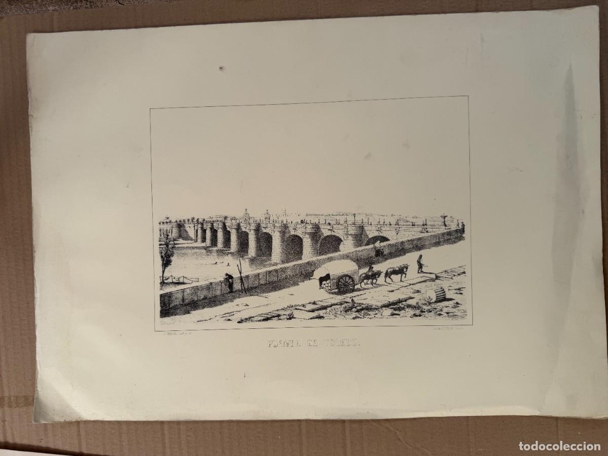 Coleccionismo: S1- LAMINA DEL PUENTE DE TOLEDO DE MADRID ENMARCAR