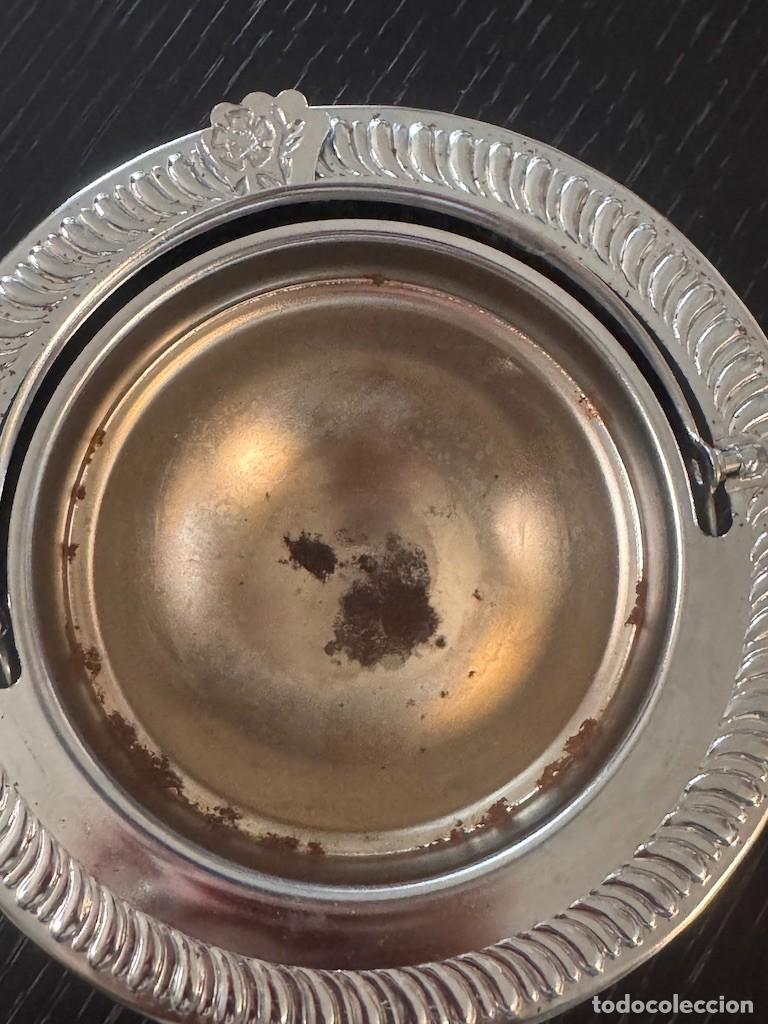 Coleccionismo: Plato de caviar de alpaca - Foto 5