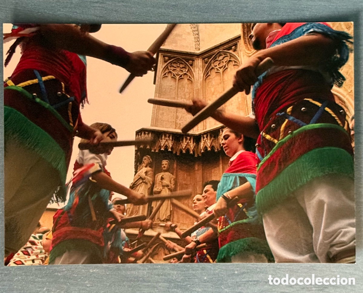 Coleccionismo: Postal de les festes № 30 TGN. Ball de bastons. Santa Tecla 2019. Tarragona