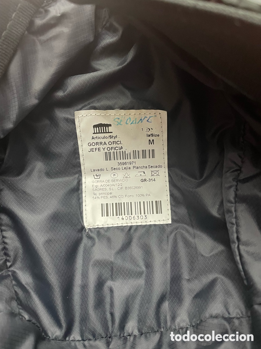 Coleccionismo: GORRA DE SERVICIO GUARDIA CIVIL - Foto 4