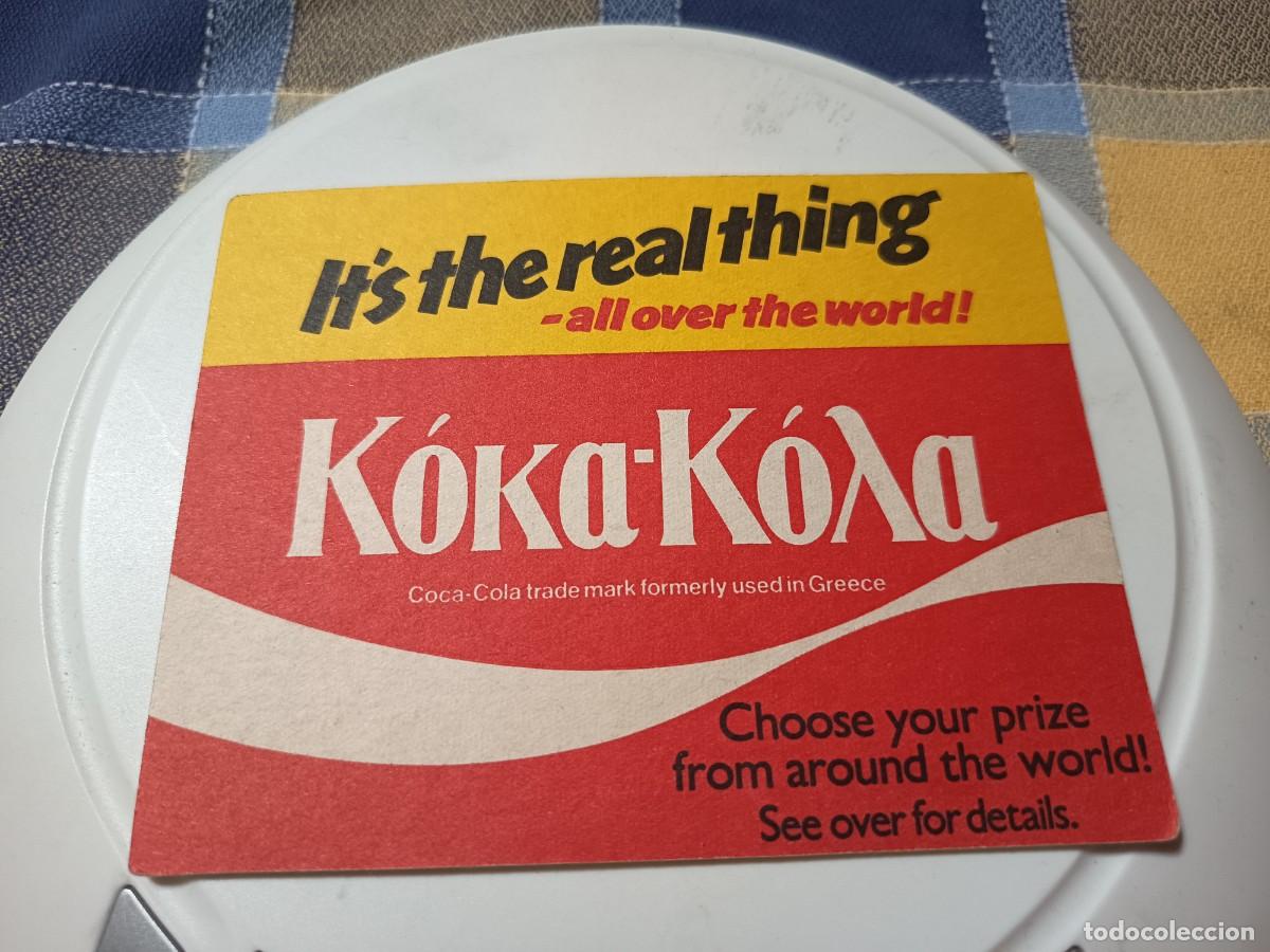 Collecting: POSAVASOS DE COCA COLA
