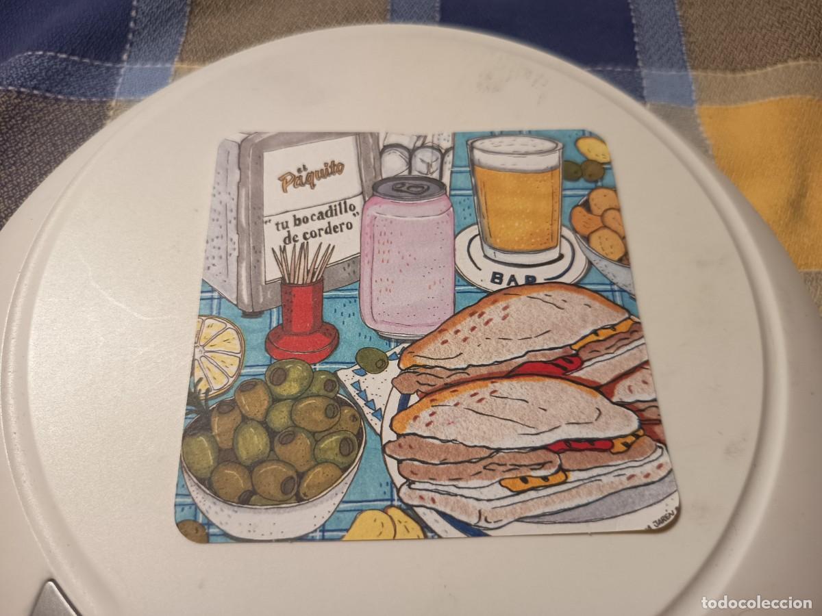 Collecting: POSAVASOS DE BOCADILLOS EL PAQUITO