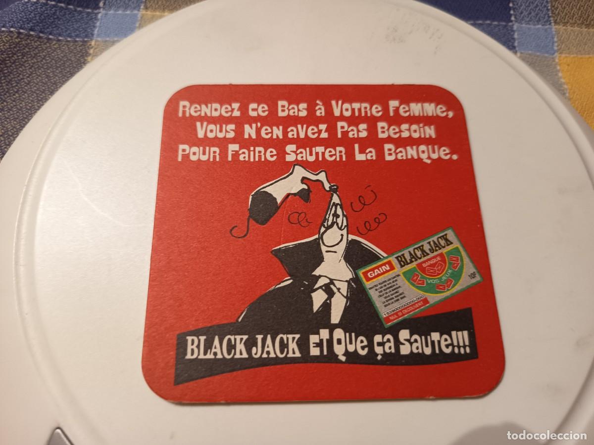 Coleccionismo: POSAVASOS DE BLACK JACK