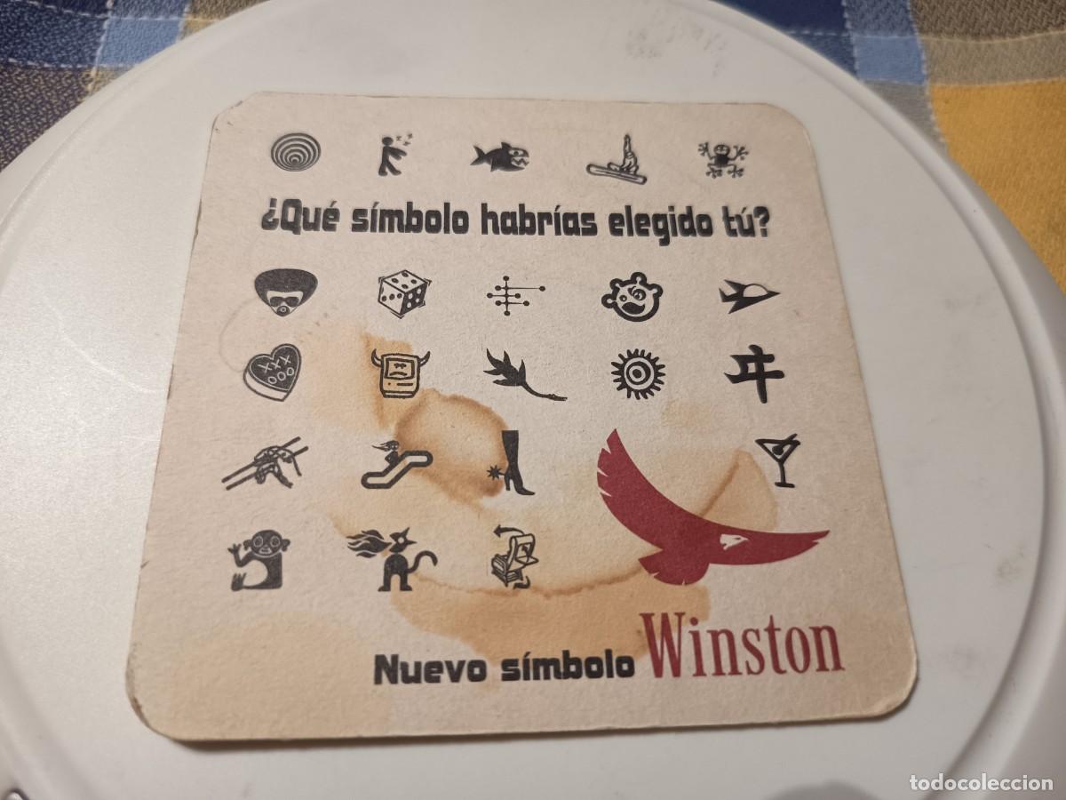Coleccionismo: POSAVASOS DE CIGARRILLOS WINSTON