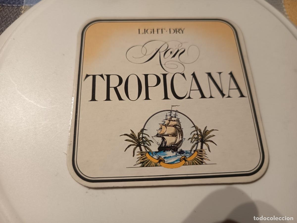 Coleccionismo: POSAVASOS DE RON TROPICANA