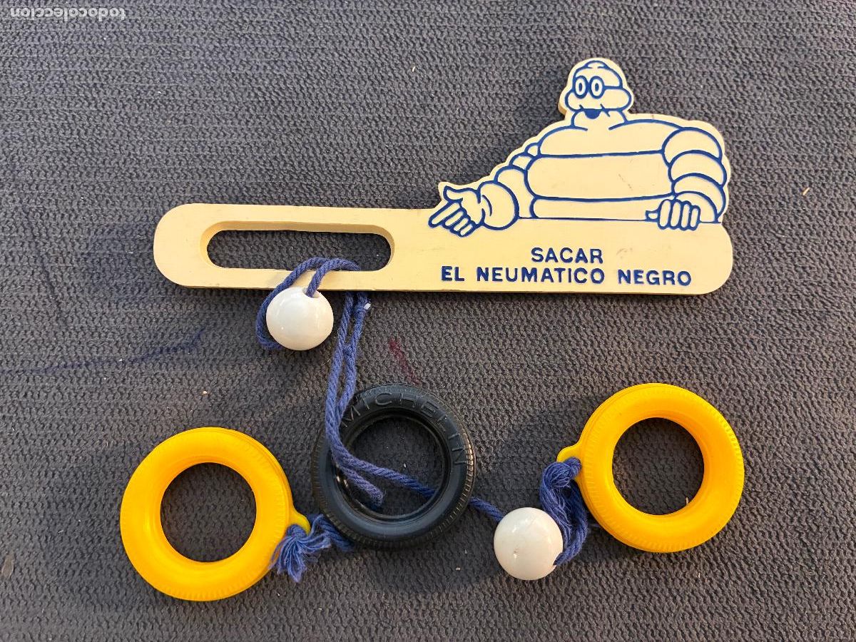 Coleccionismo: Juego de destreza Michelin saca la anilla negra