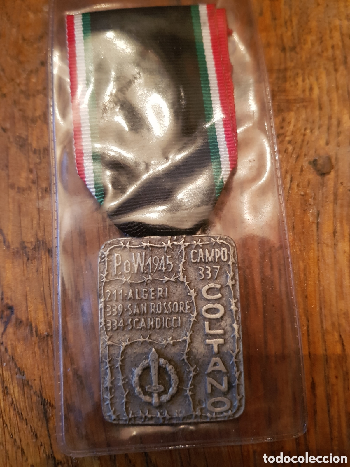 Coleccionismo: MEDALLA ITALIANA SEGUNDA GUERRA MUNDIAL REPLICA FASCIO ITALIANO