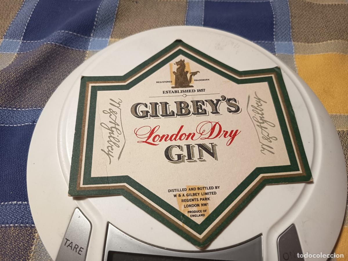 Coleccionismo: POSAVASOS DE GIN GILBEY'S