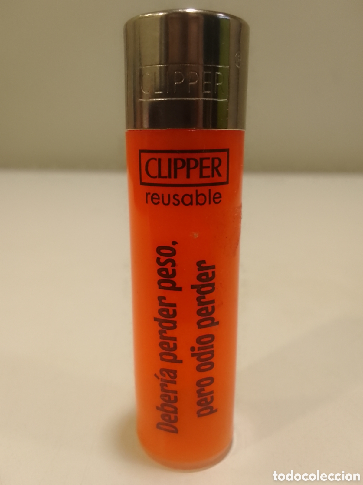 Coleccionismo: Mechero Clipper Deber&iacute;a perder peso, pero odio perder.
