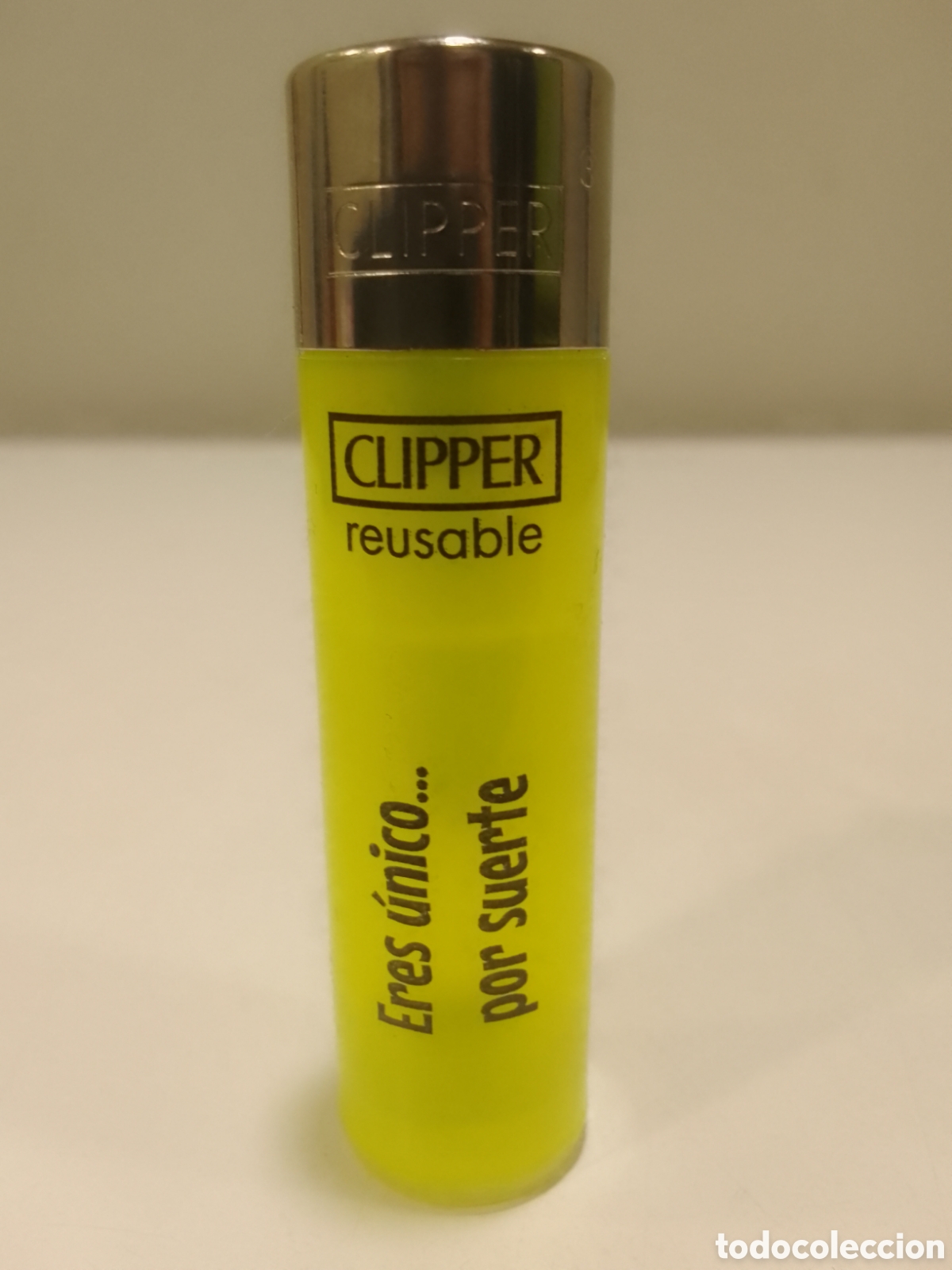 Coleccionismo: Mechero Clipper Eres &uacute;nico... por suerte.