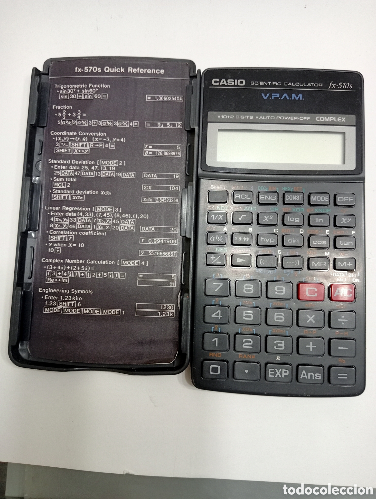 Coleccionismo: Calculadora Casio Fx-57s