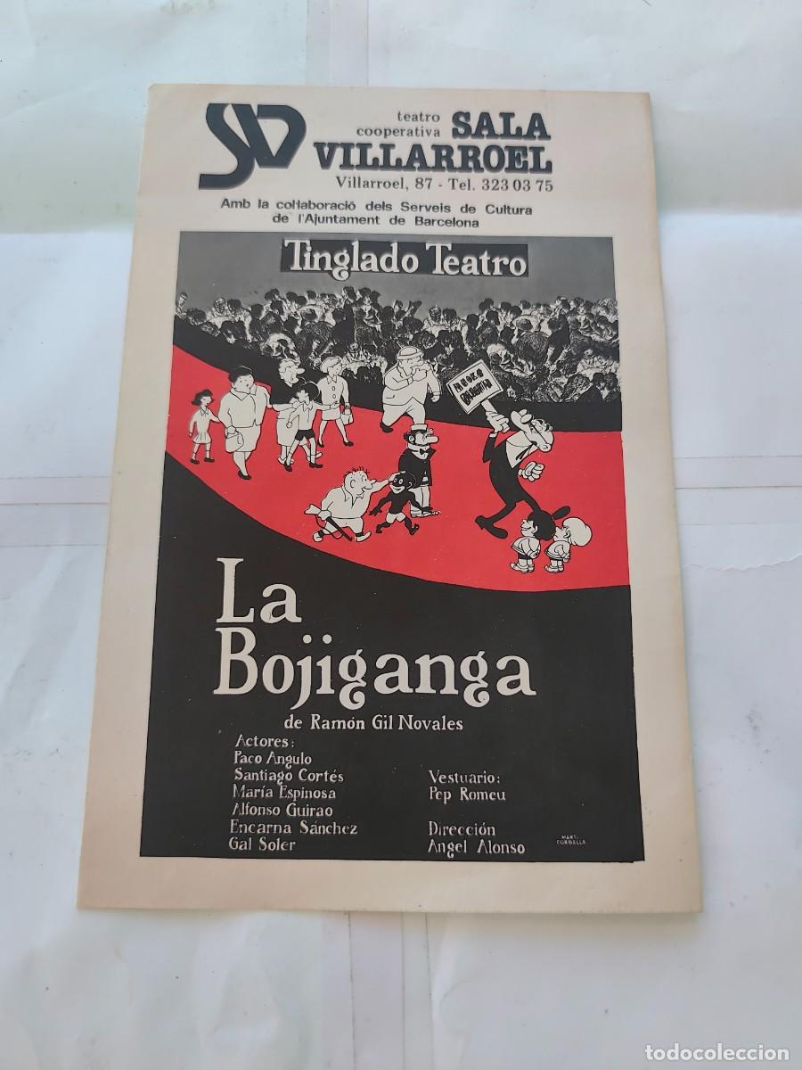 Coleccionismo: Programa Sala Villarroel La Bojigana