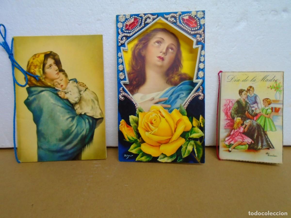Colecionismo: ANTIGUAS TARJETAS DE FELICITACION&rdquo;DIA DE LA MADRE&rdquo; A&Ntilde;OS 50/60.