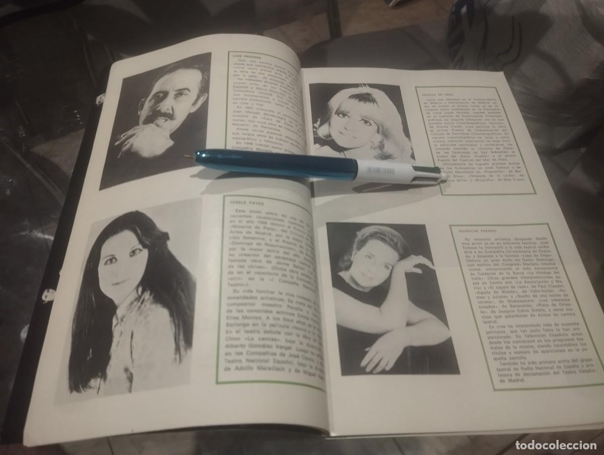Coleccionismo: programa librito del grupo de teatro 70 - adolfo marsillach - Foto 4