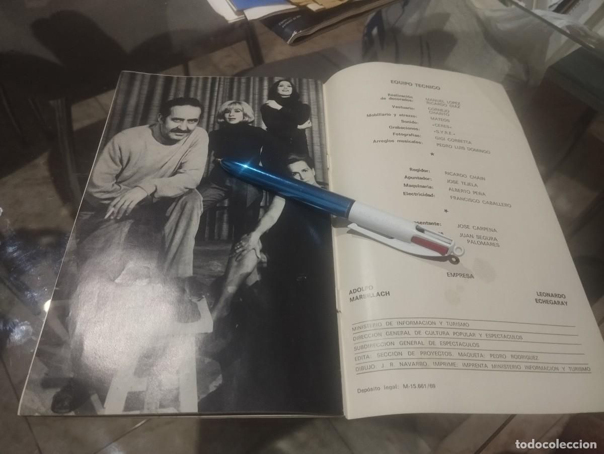 Coleccionismo: programa librito del grupo de teatro 70 - adolfo marsillach - Foto 11