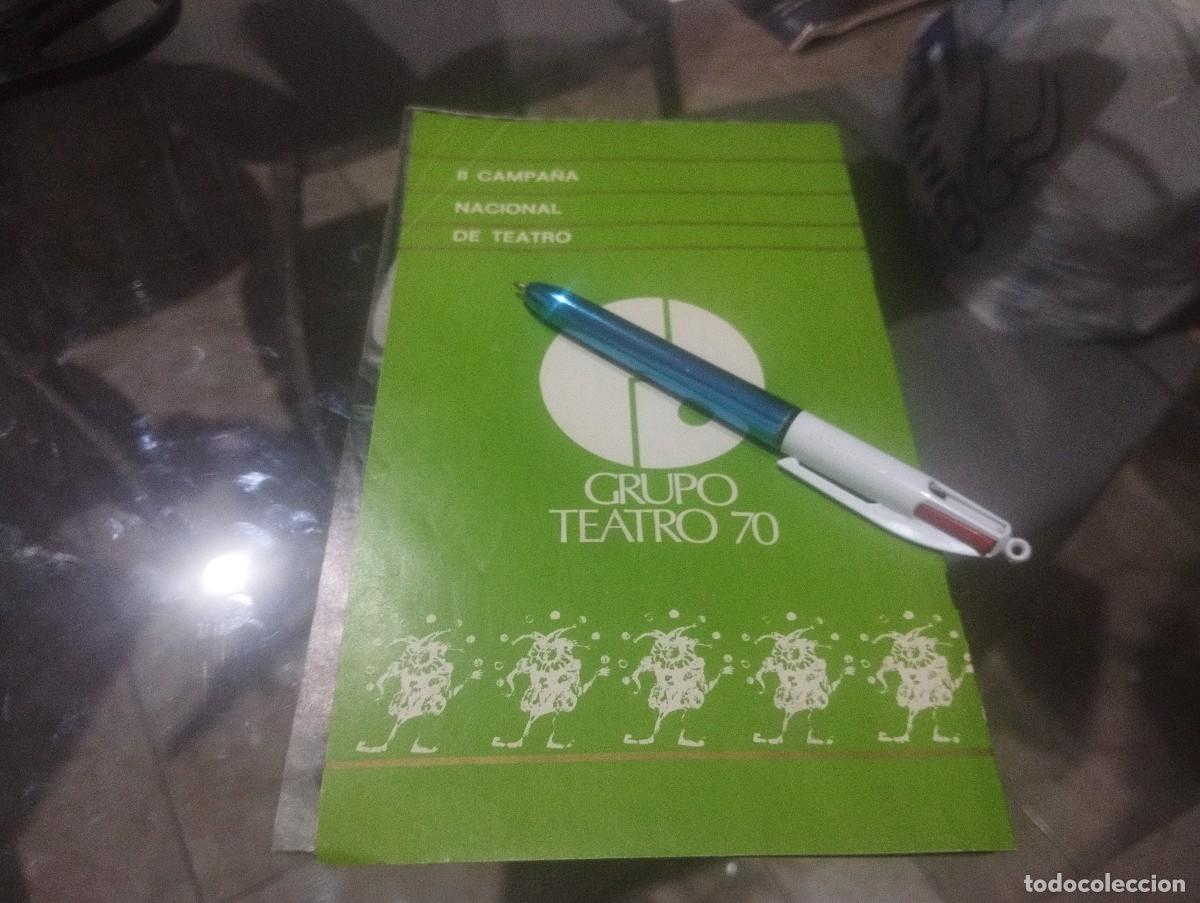 Coleccionismo: programa librito del grupo de teatro 70 - adolfo marsillach - Foto 13