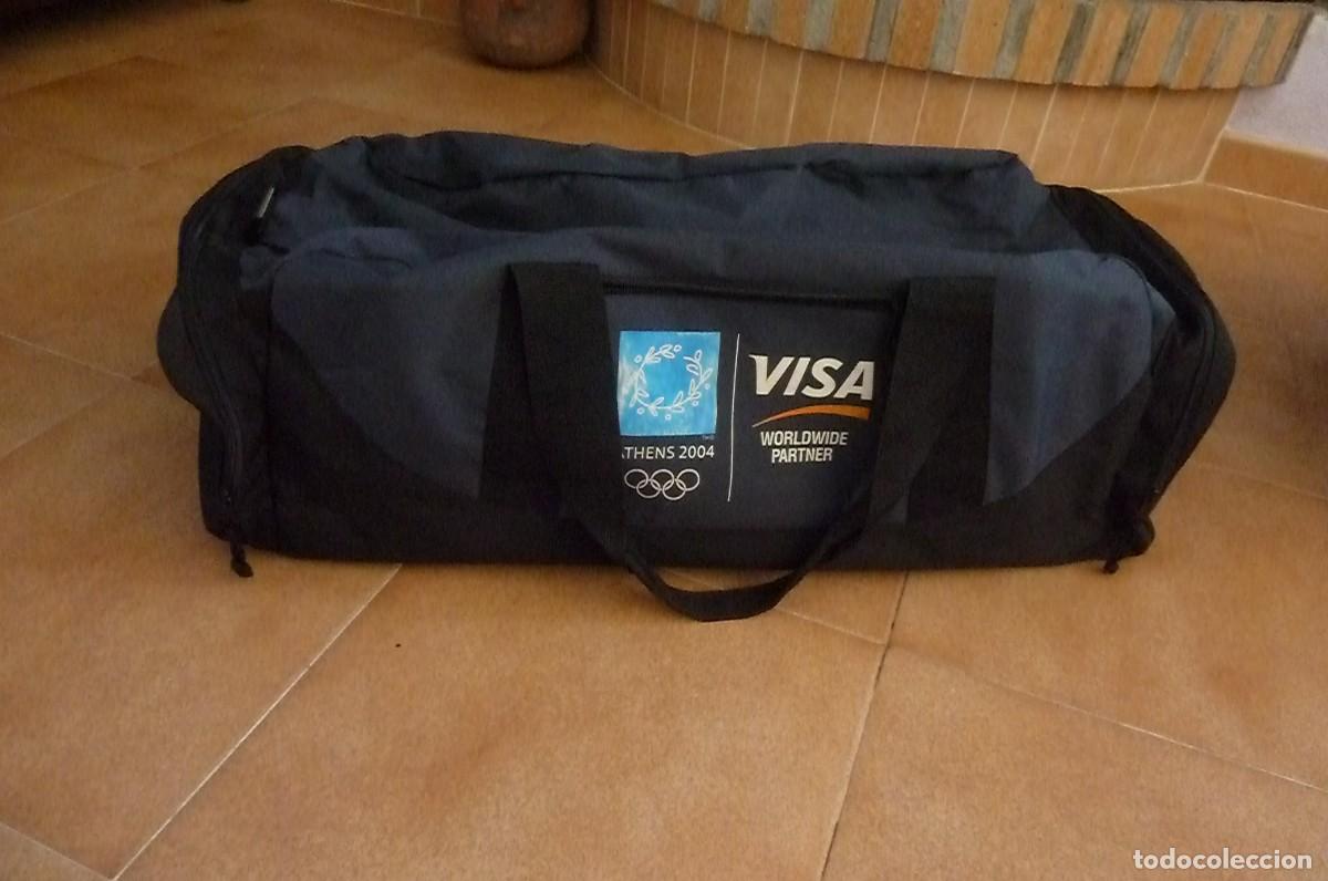 Colecionismo: Gran bolsa JJOO Atenas 2004. Visa