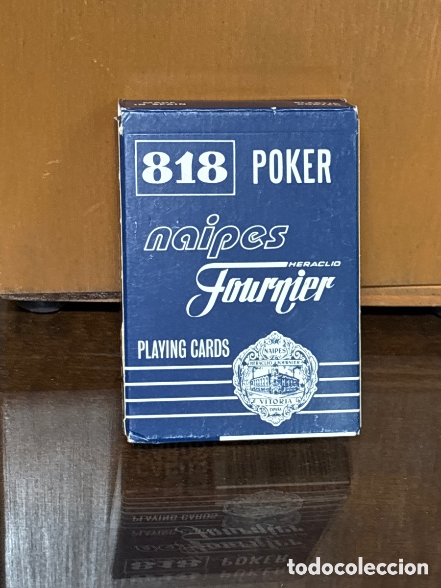 Coleccionismo: Baraja de cartas Fournier 818