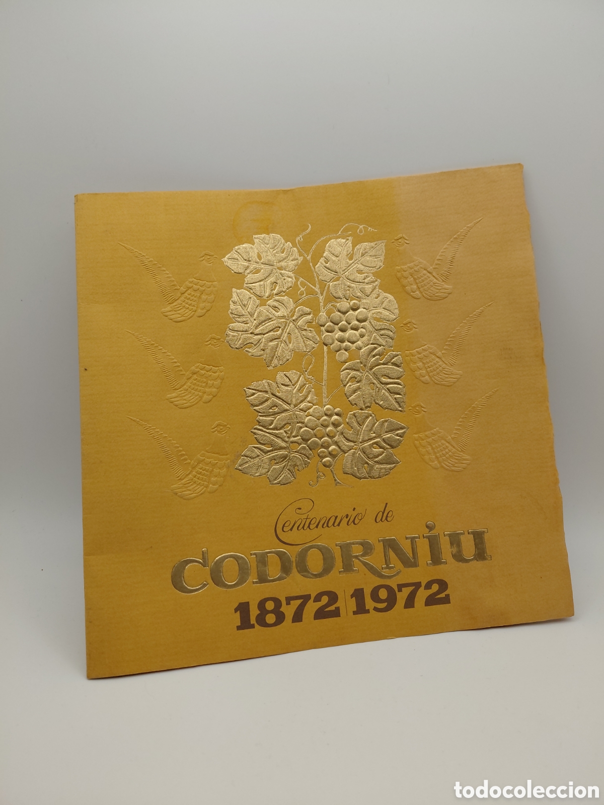 Coleccionismo: MENU DE LA CASA CODORNIU / MENU DEL CENTENARIO DE CORDONIU 1872-1972