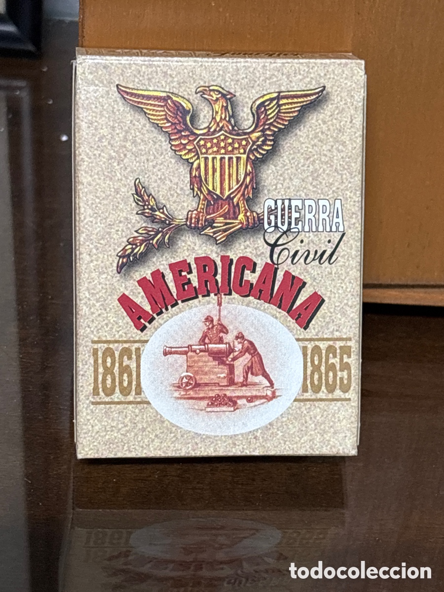 Coleccionismo: Baraja de cartas Guerra civil Americana