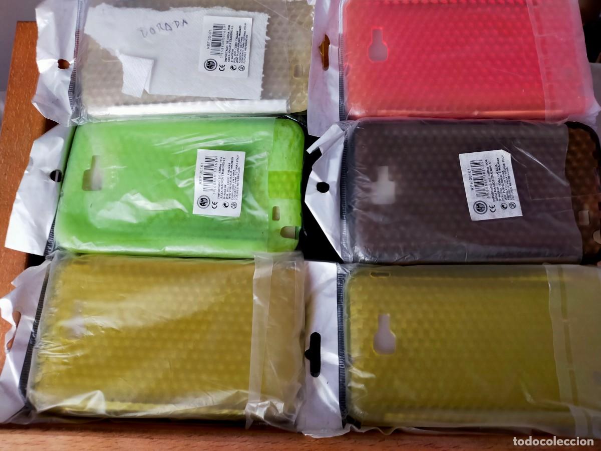 Coleccionismo: LOTE DE 6 FUNDAS DE M&Oacute;VIL A ESTRENAR. COLOR ROSA. GALAXY NOTE i9220/N7000