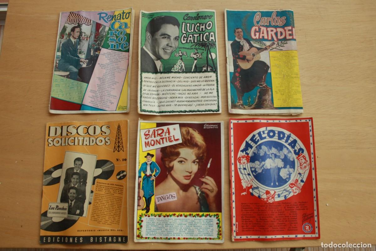 Coleccionismo: COLECCI&Oacute;N DE 18 CANCIONEROS A&Ntilde;OS 50
